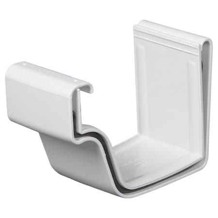 Amerimax Home Products Amerimax 3.5 in. H X 3.5 in. W X 5 in. L White Vinyl K Gutter Connector M0608